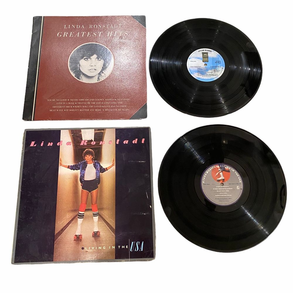 LP Records Linda Ronstadt Lot of 2 Albums